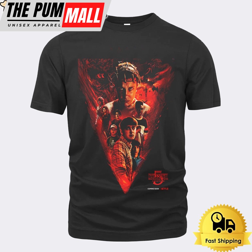 Stranger Things 5 The Final Season Eleven Will And Friends Unisex T-Shirt