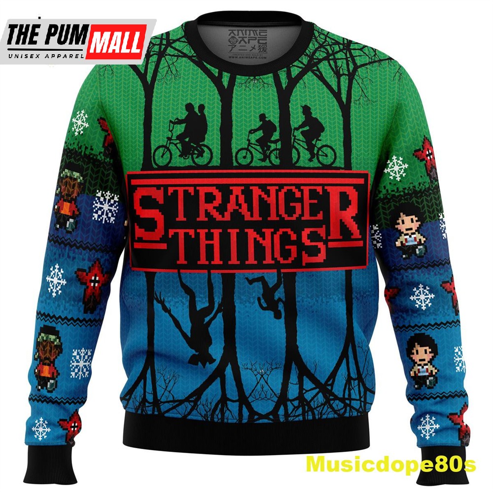 Stranger Things Ugly Christmas Sweater