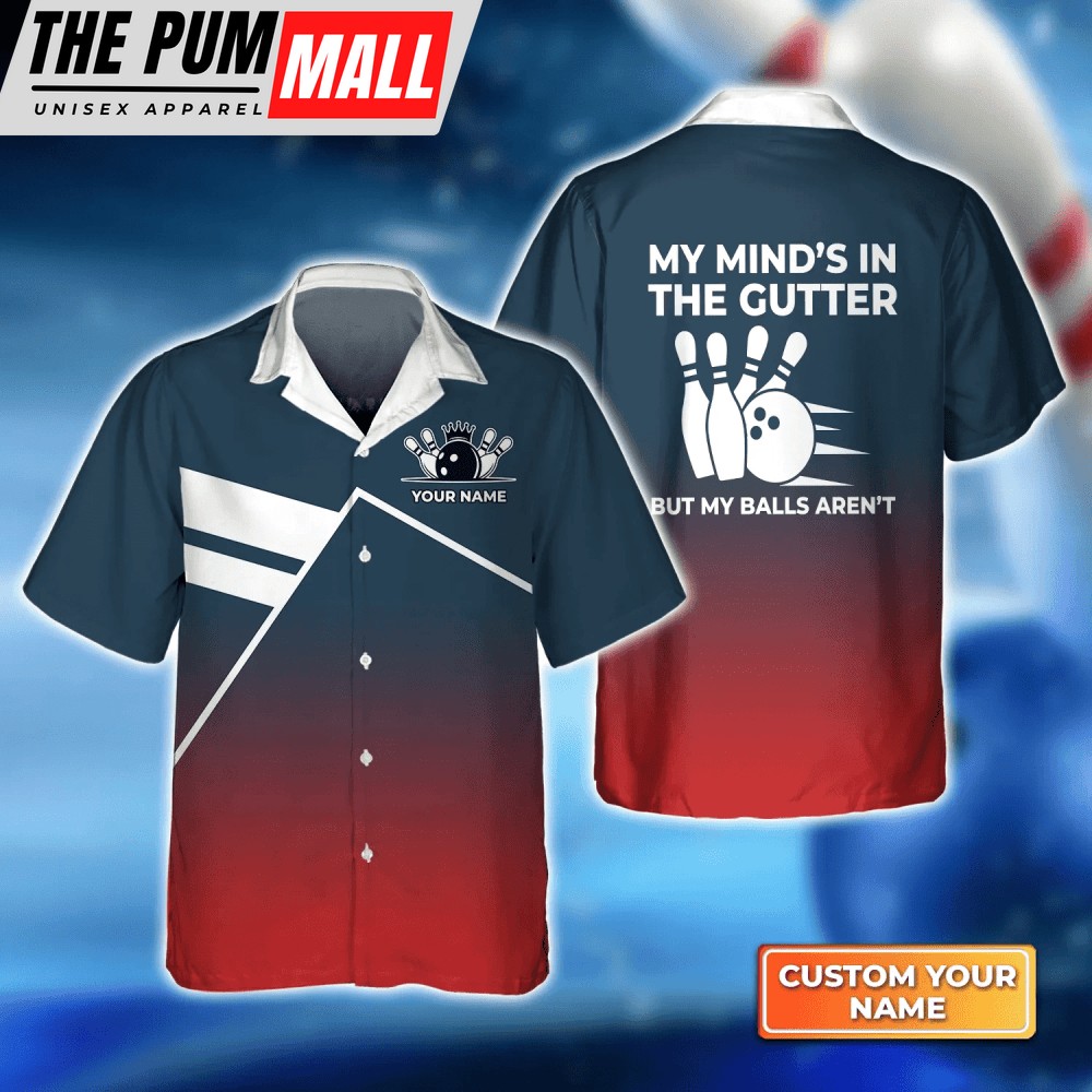 Strike with Style: Hawaiian Bowling Shirt for Men Women & Teams