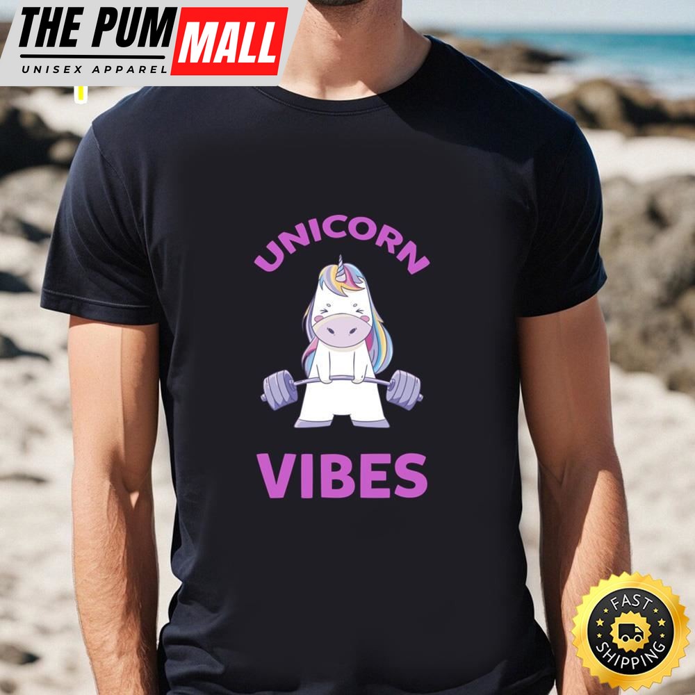 Strong Unicorn Gym Powerlifter Squat Valentine T-Shirt