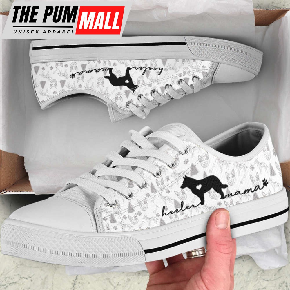 Stylish Australian Cattle Dog Low Top Sneakers – Premium Quality Shoes