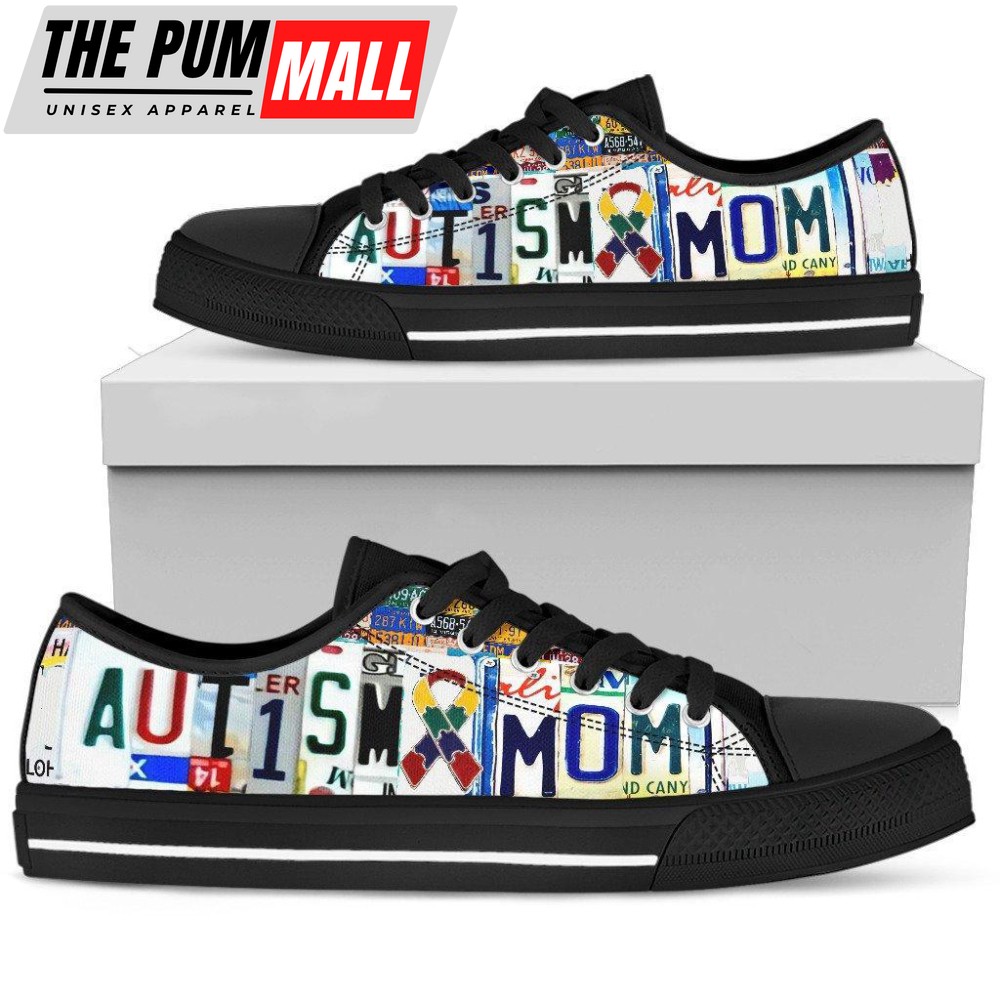 Stylish Autism Mom Low Top Shoes – TA031305: Comfortable Footwear