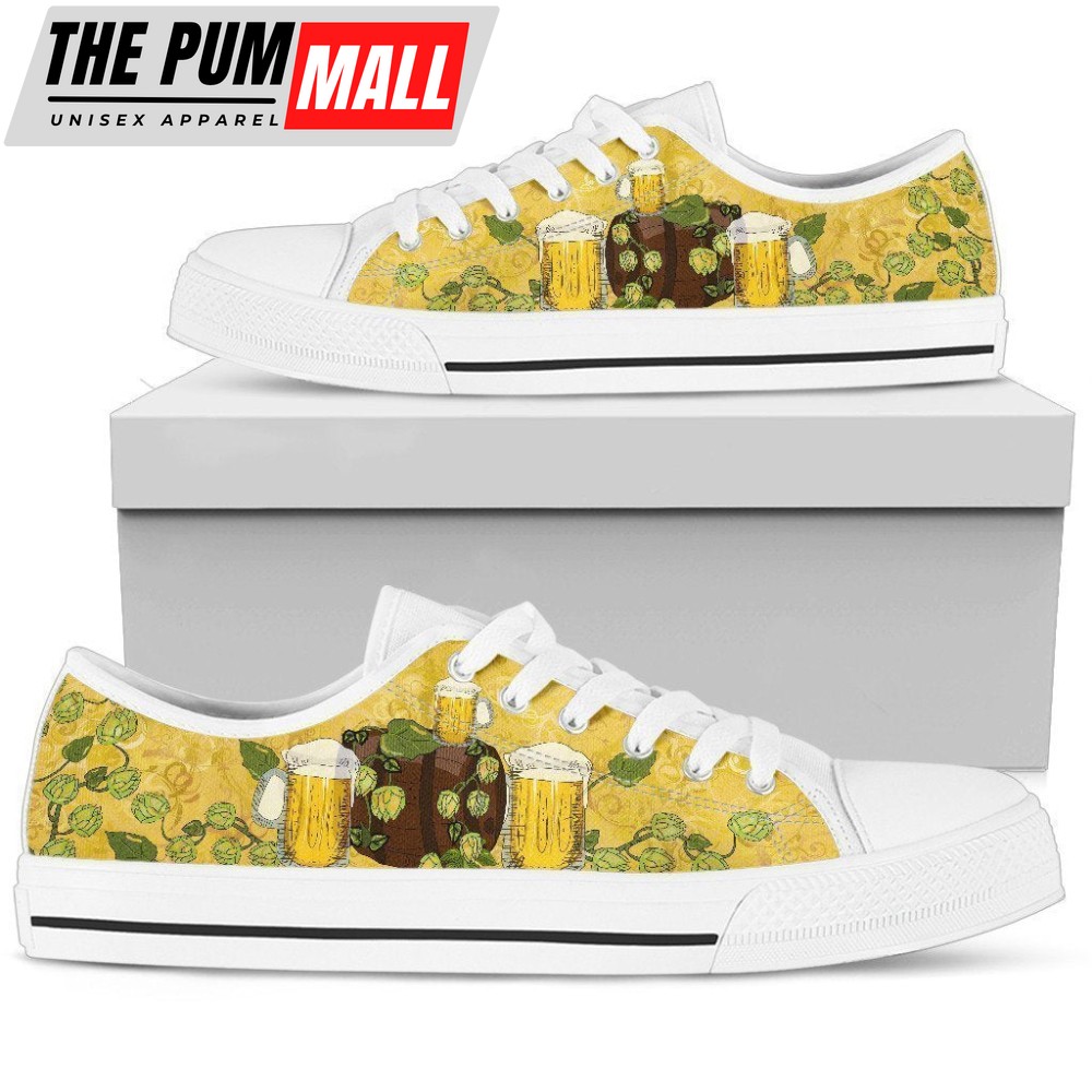 Stylish Beer Women s Low Top Shoe – Stylish & Sustainable Footwear