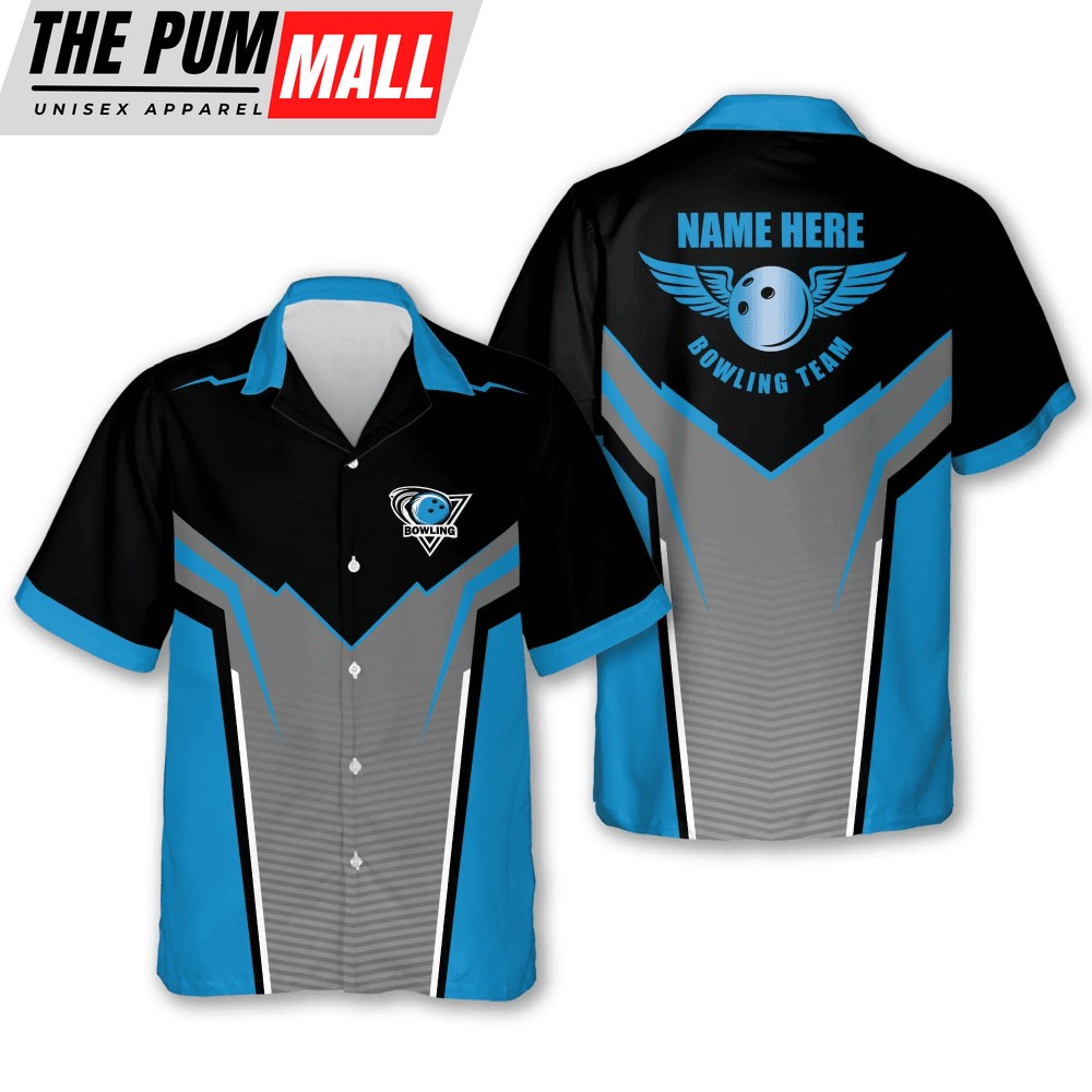 Stylish Bowling Short Sleeve Hawaiian Shirt – Perfect Summer Gift for Men and Women