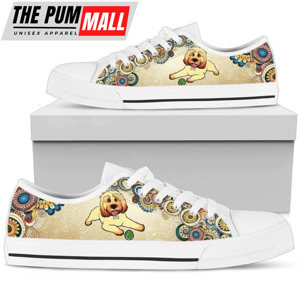 Stylish & Comfy Cockapoo Women s Low Top Shoe