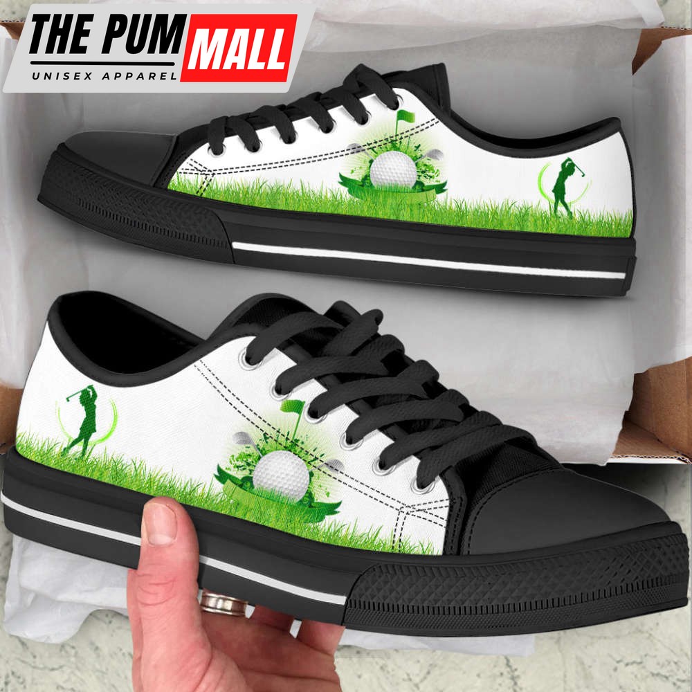stylish-golf-grass-green-canvas-print-low-top-shoes-trendy-fashion-nudf5kt2 Stylish Golf Grass Green Canvas Print Low Top Shoes: Trendy Fashion