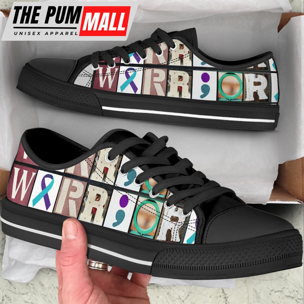suicide-prevention-shoes-warrior-hope-sign-low-top-shoes-best-gift-for-men-and-toevaaxy Suicide Prevention Shoes Warrior Hope Sign Low Top Shoes – Best Gift For Men And Women – Sneaker For Walking