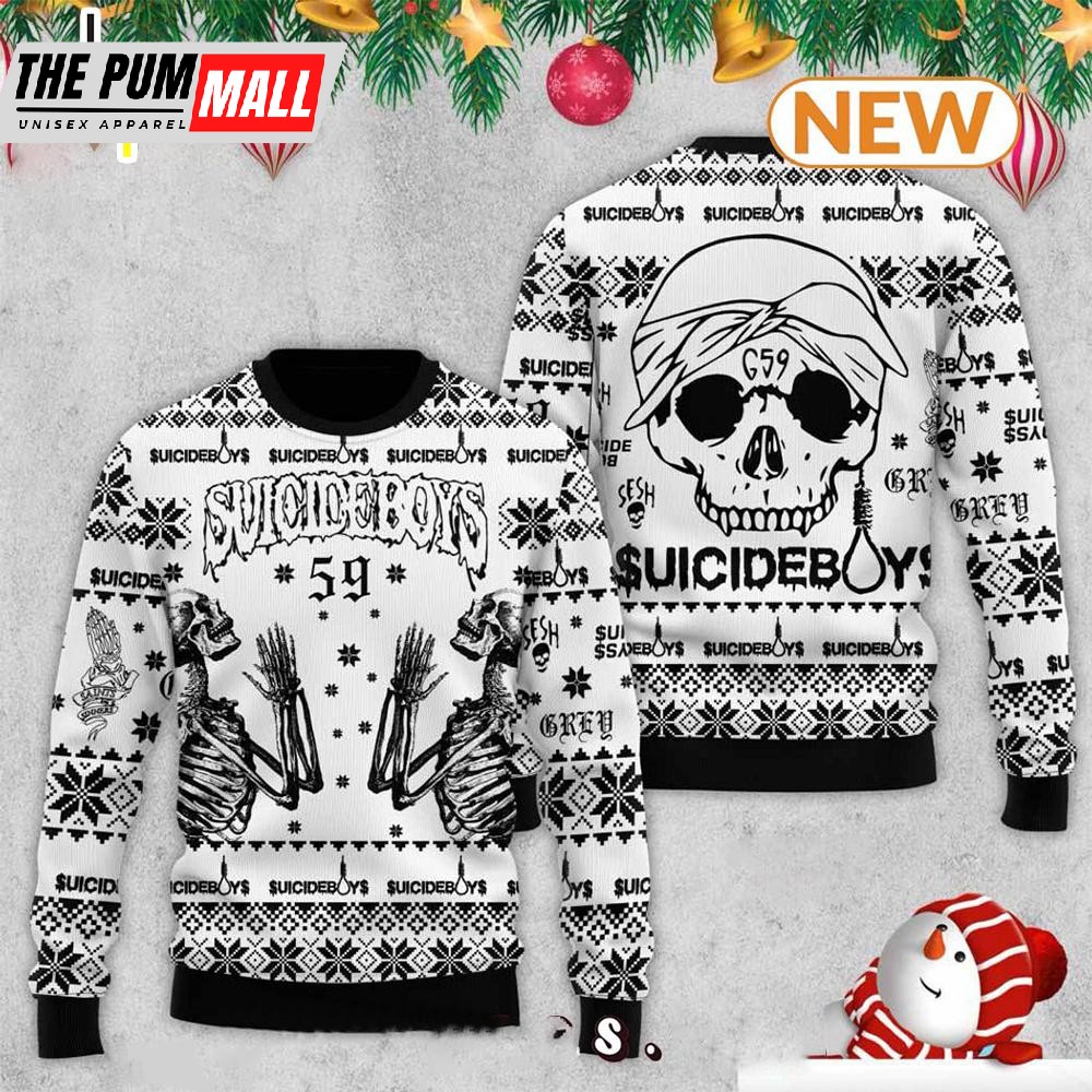 Suicideboys 2025 Ugly Christmas Sweater Shirt, Sweatshirt