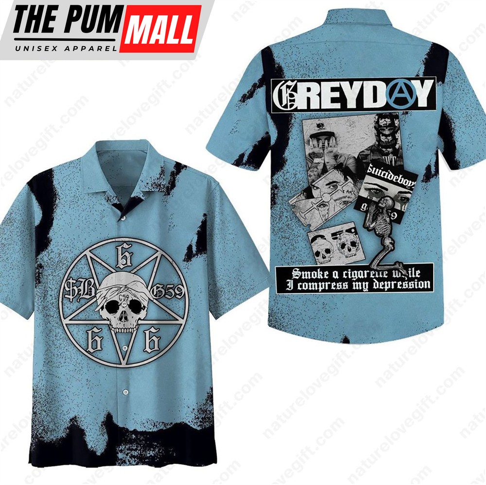 Suicideboys Grey Day Tour 2024 Hawaiian Shirt $uicideboy$ Gift