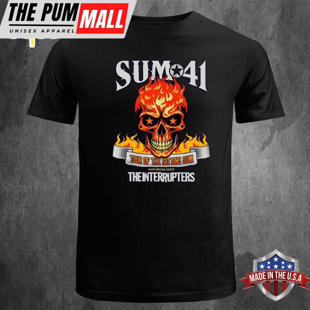 Sum 41 Announce Final Headlining World Tour 2025 T-shirt