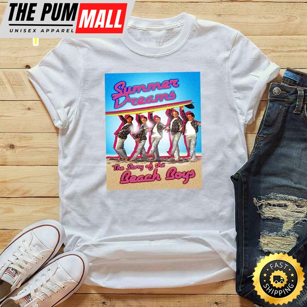 Summer Dream The Beach Boys Tour 2025 White T-Shirt