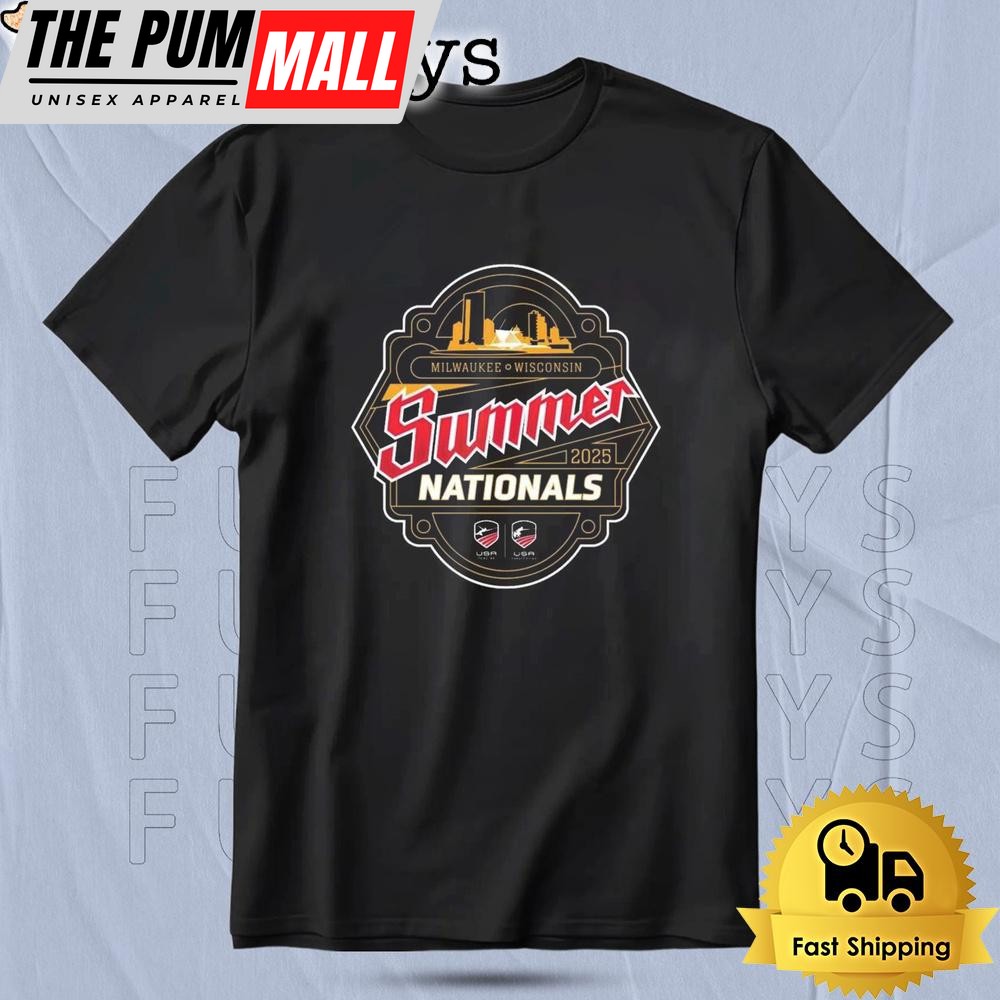Summer Nationals 2025 Event Logo T Shirt