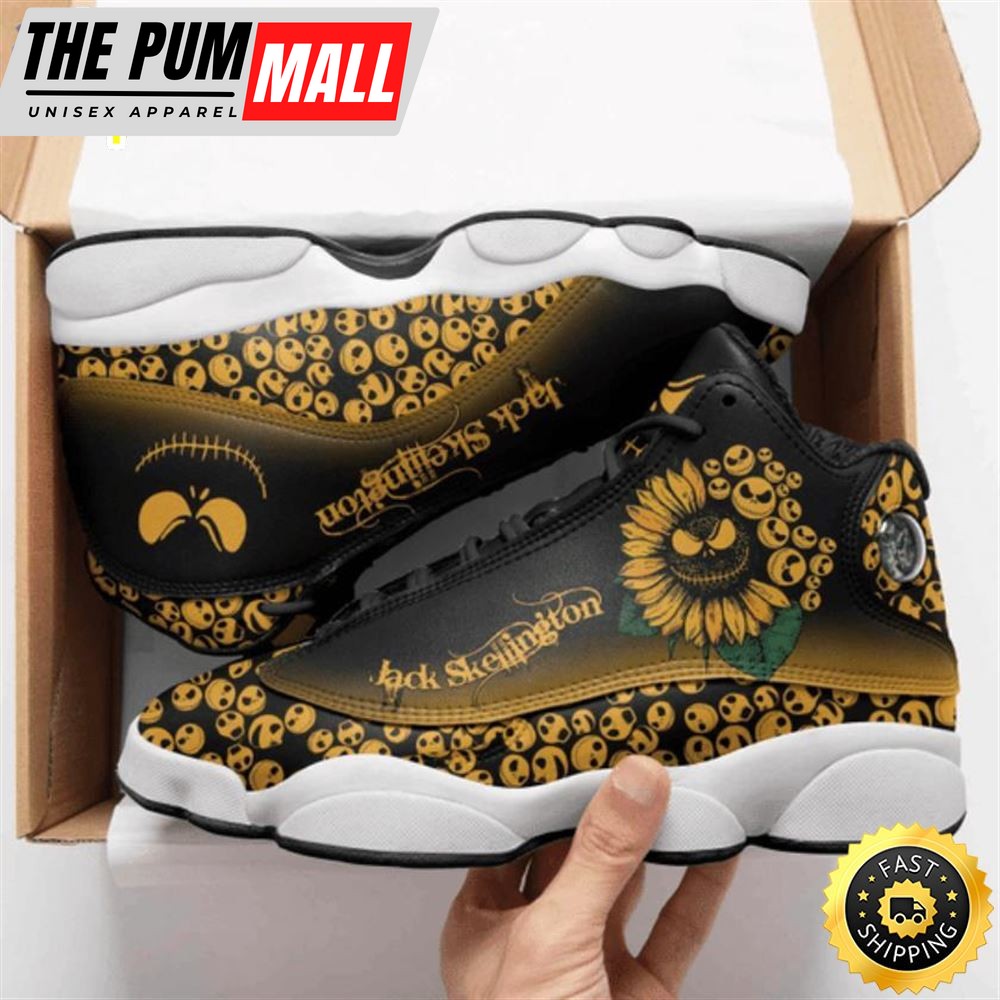 Sunflowers Jack Skellington Sunflower Air Jd 13 Shoes