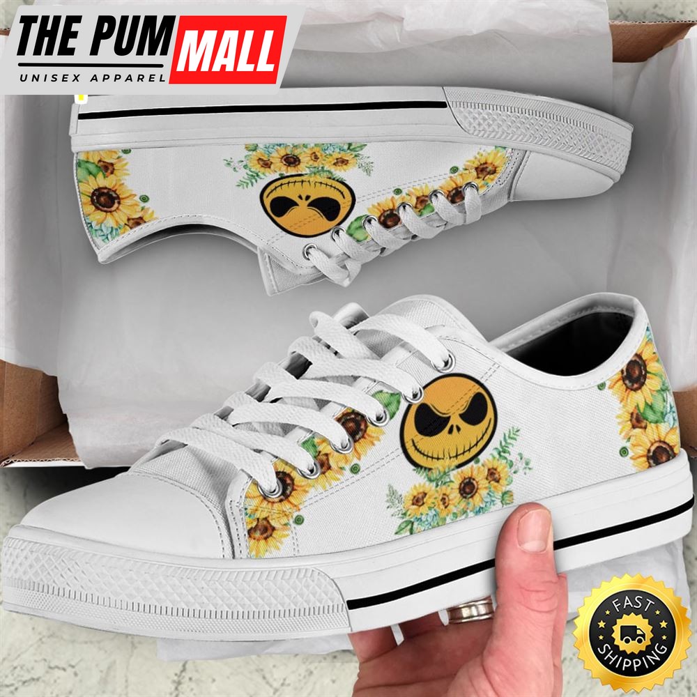 Sunflowers JS Women Low Top Canvas Shoes