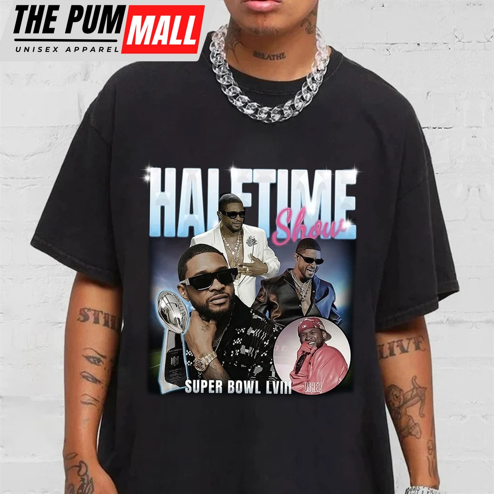 Super Bowl Halftime Show Usher Singer 2025 Shirt