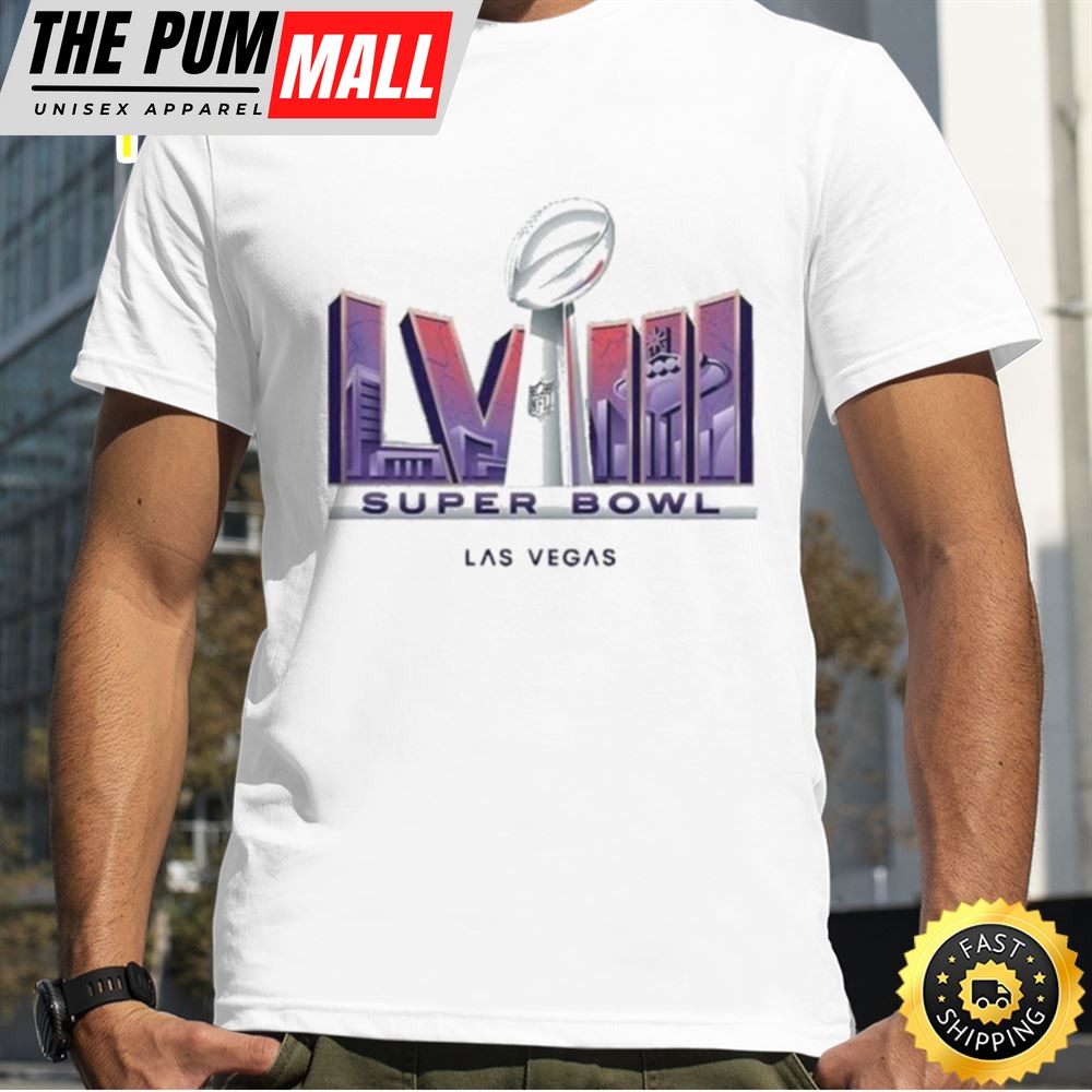 Super Bowl Lviii Las Vegas 2025 2025 Logo T Shirt
