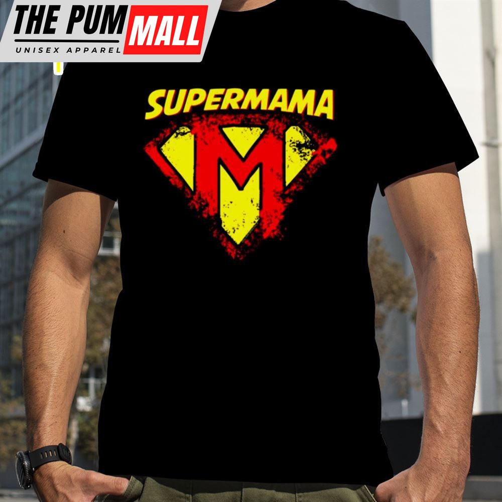Super Mom Parody Superman Mothers Day Shirt