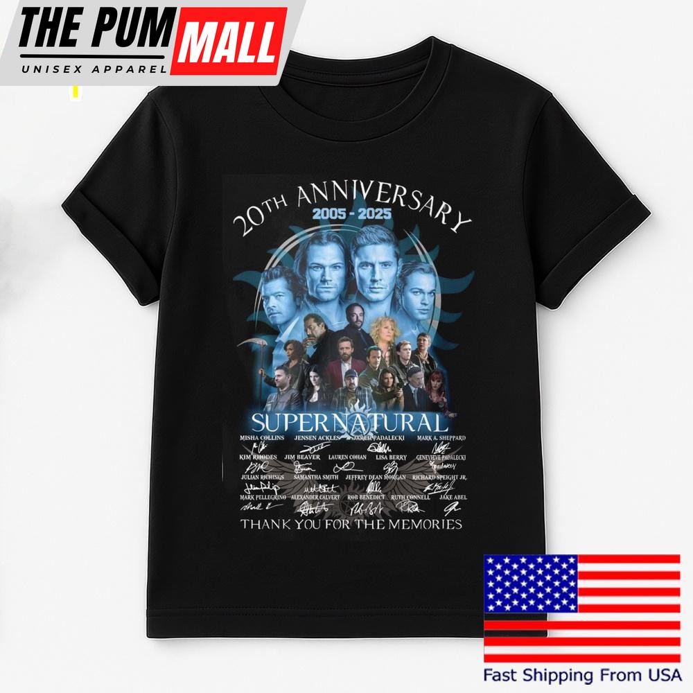 Super Natural Movie 20Th Anniversary T Shirt