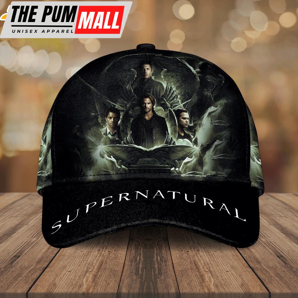 Supernatural TV Series Pattern Baseball Caps