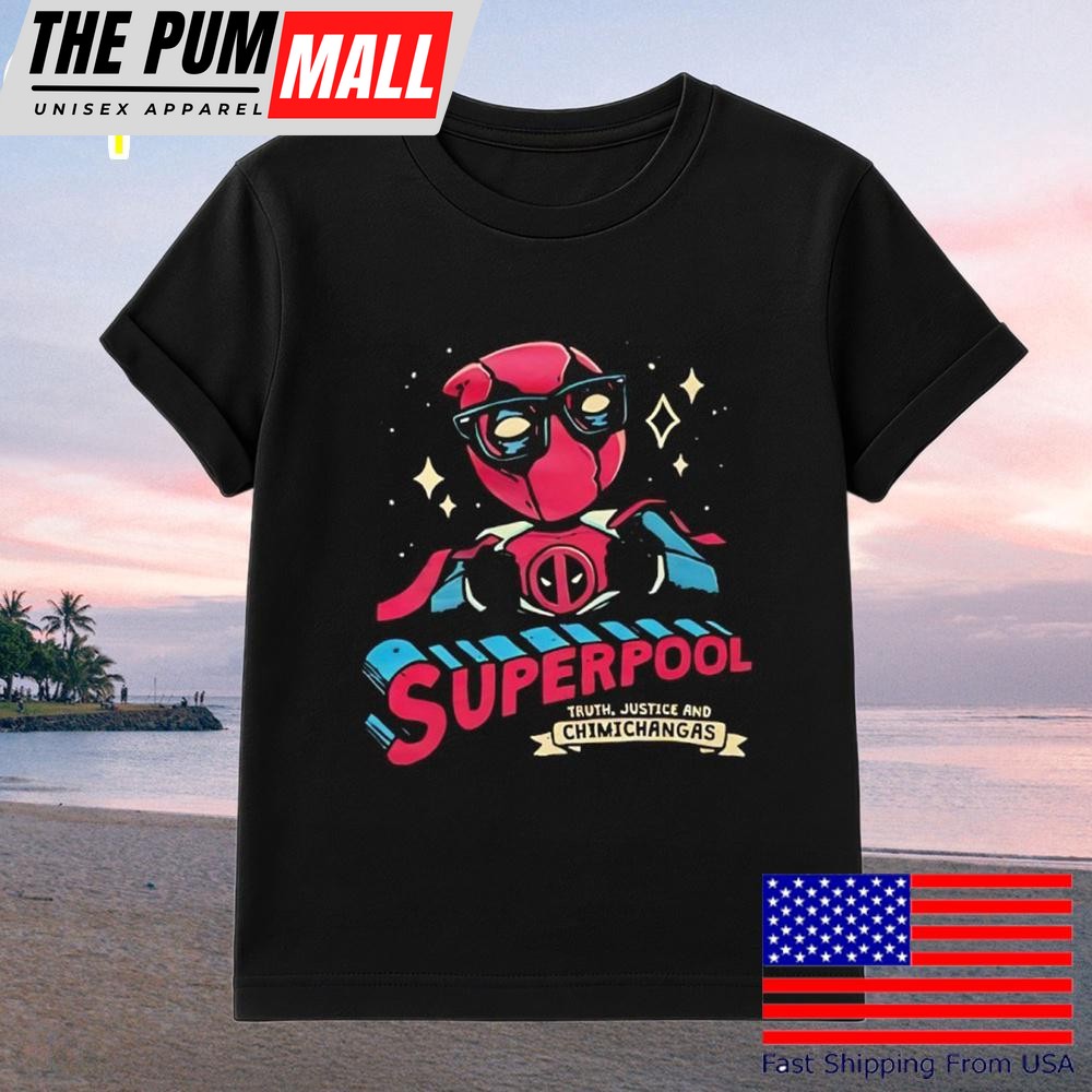 Superpool Truth Justice And Chimichangas T-Shirt