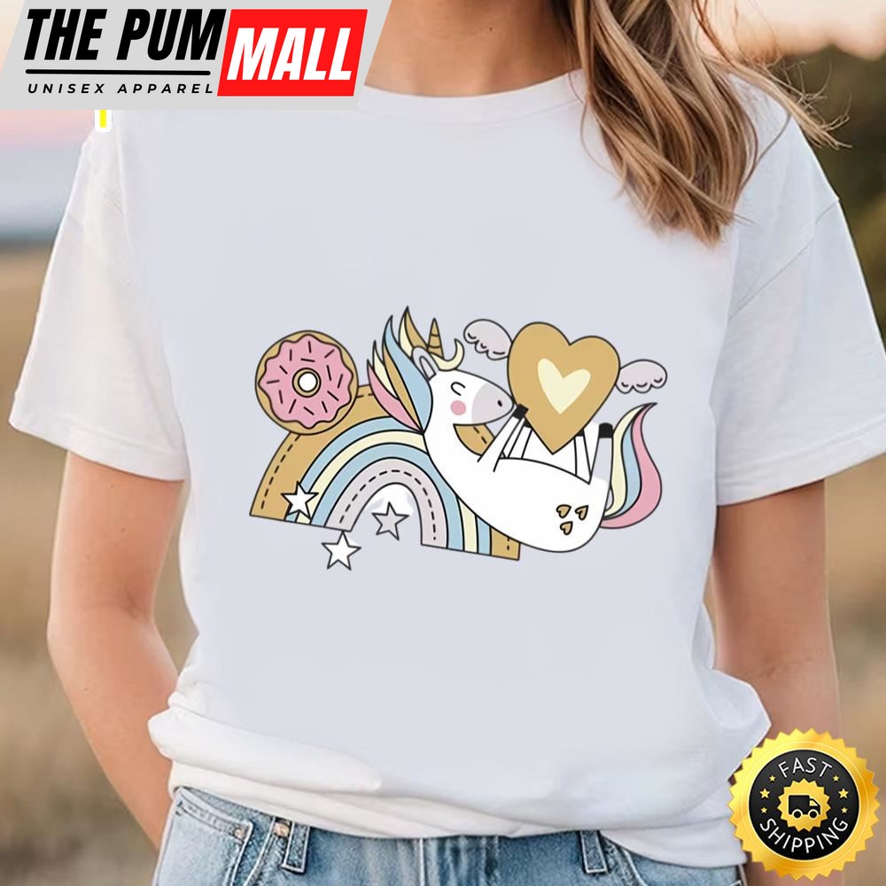Sweet Unicorn Valentine T-shirt