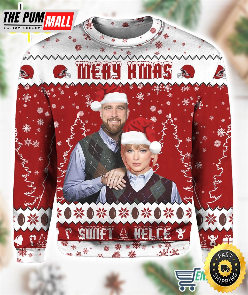 Swift Kelce Ugly Christmas Sweater