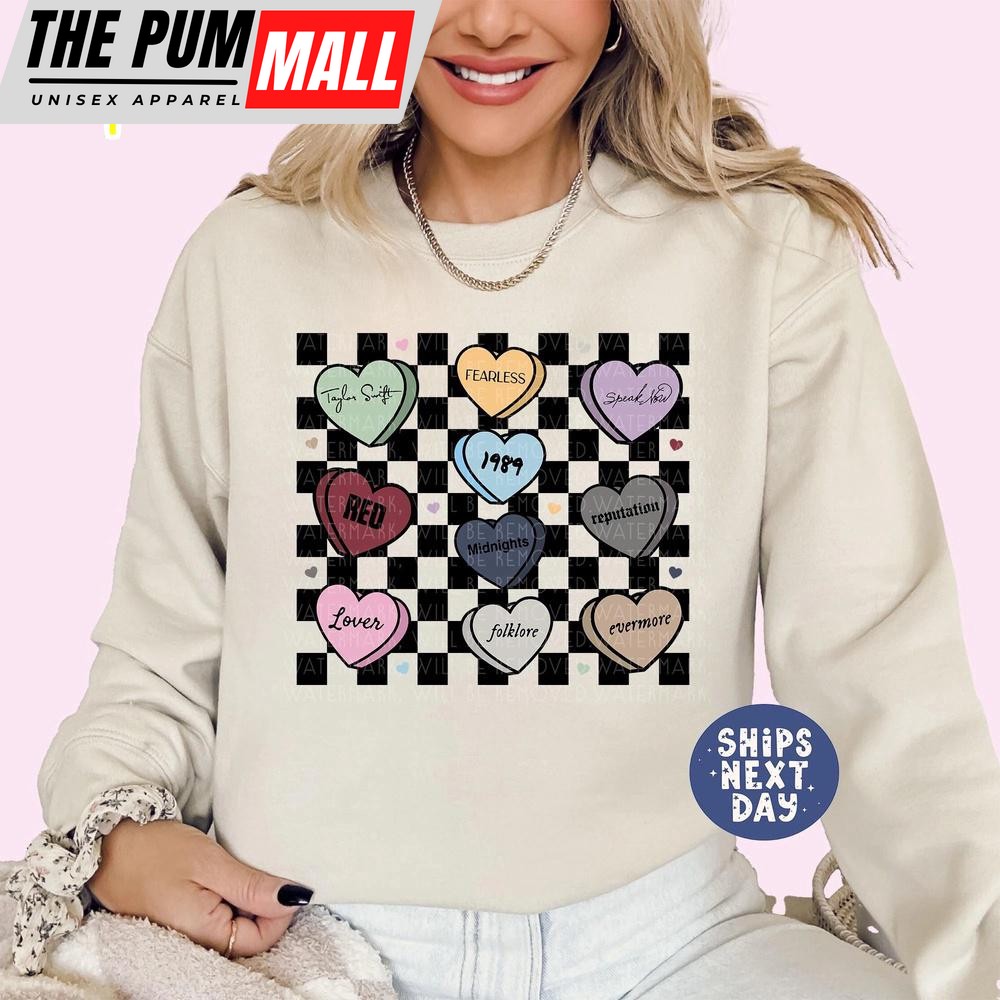 Swifti Valentines Day Sweatshirt For Valentine’s Day