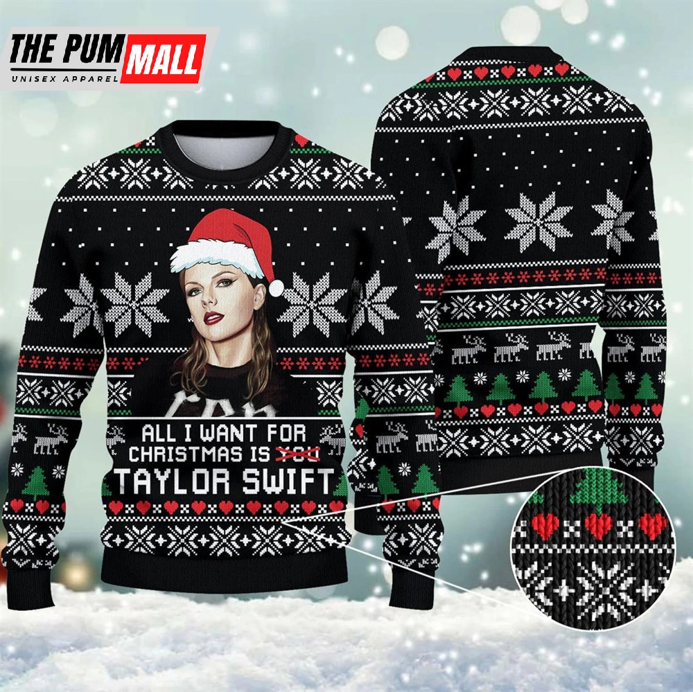 Swifties Ugly Christmas Sweater Taylor Ugly Christmas