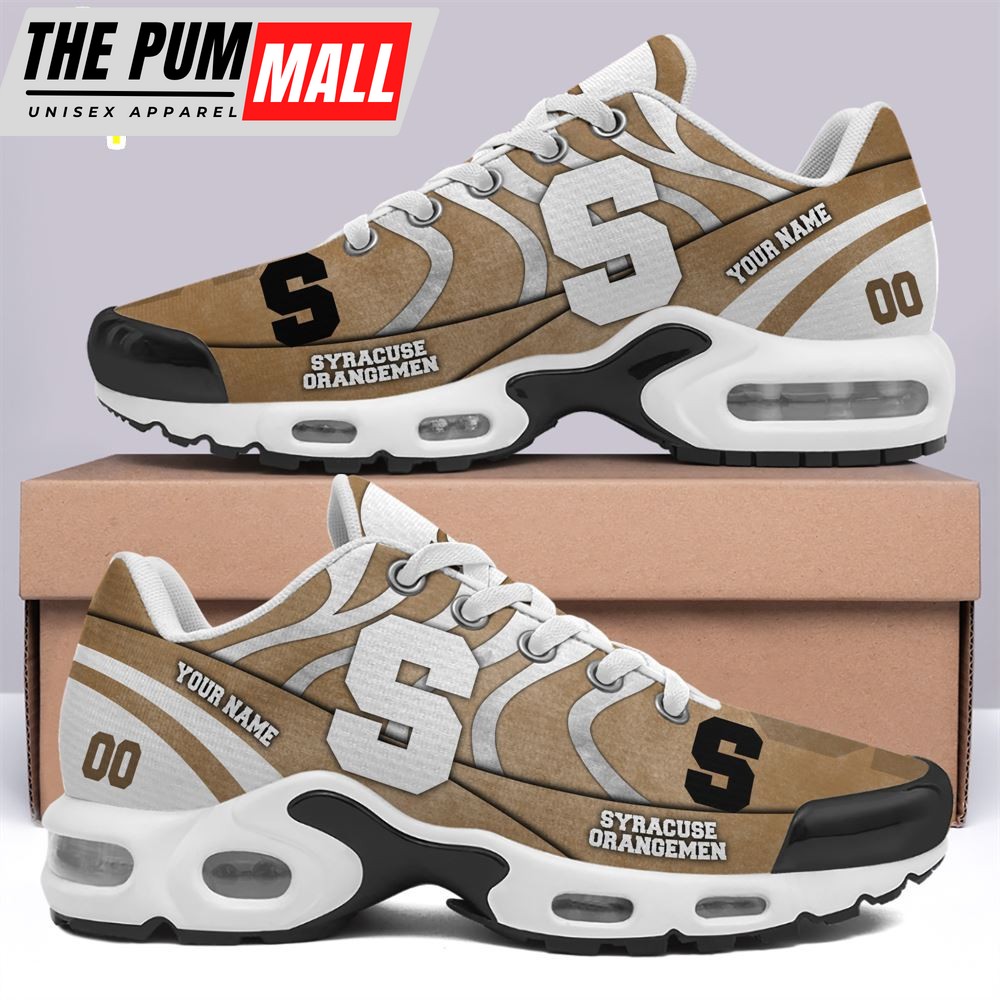 Syracuse Orange TN Shoes Custom Your Name And Number Max Plus Shoes