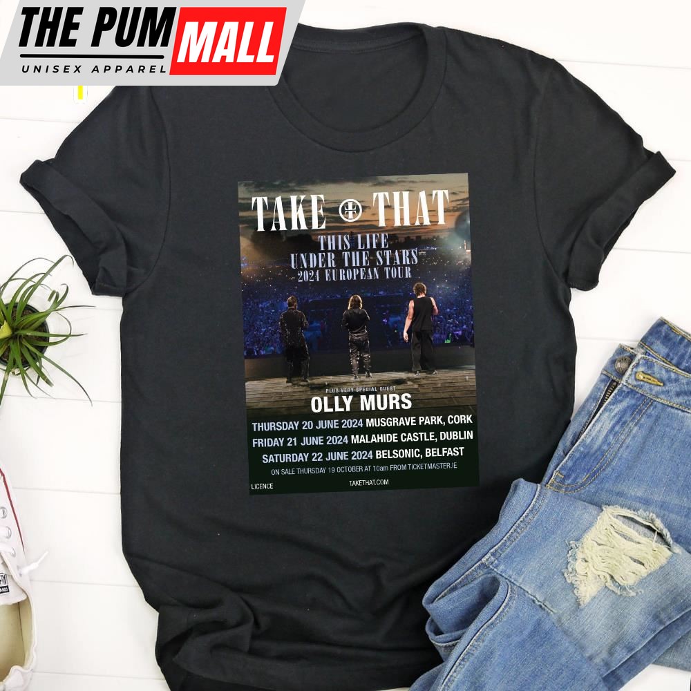 Take That Are Back Massive Live Outdoor Tour Set For Summer 2025 T-Shirt