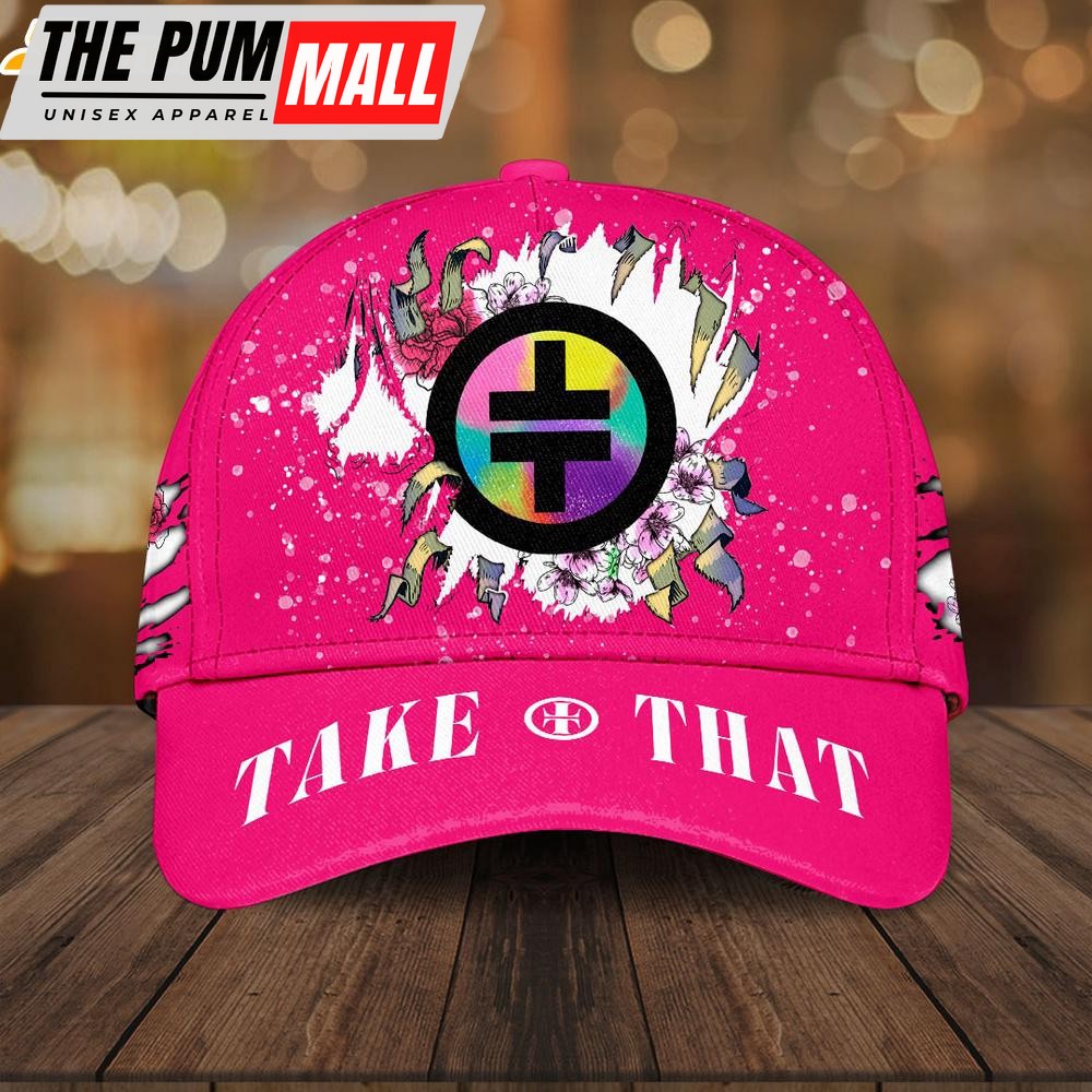 Take That Music Pattern Baseball Cap Print For Fans