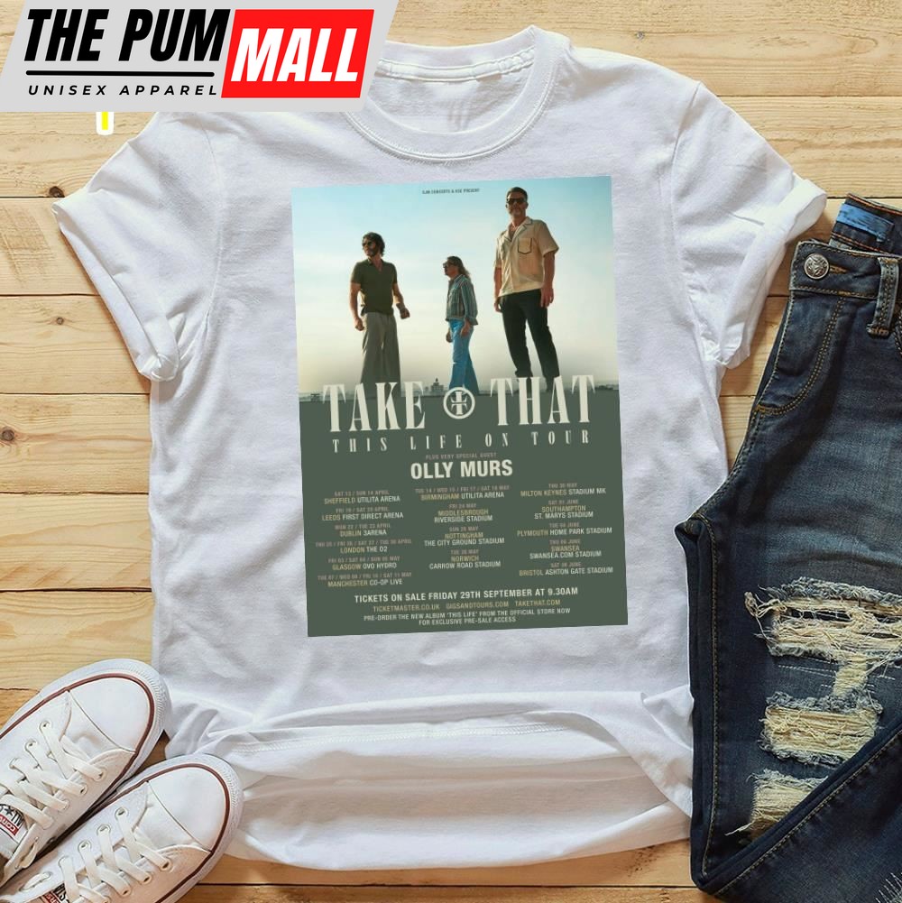 Take That This Life On Tour 2025 Tee T-Shirt