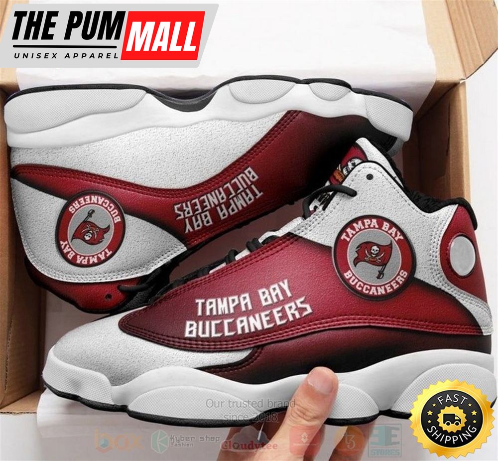 Tampa Bay Buccaneers Nfl Football Team Air Jd 13 Shoes 2