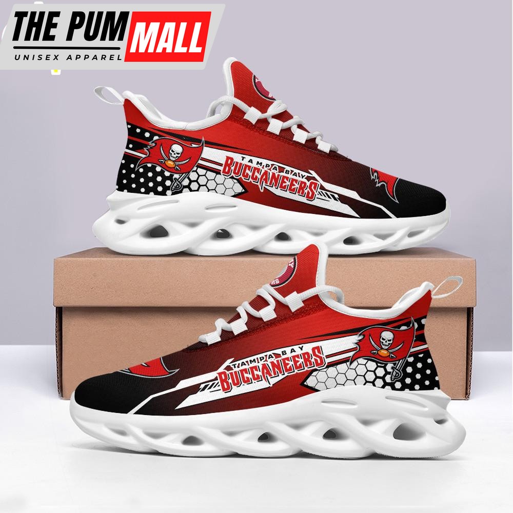 Tampa Bay Buccaneers NFL Pattern Max Soul Shoes Gift For Fans