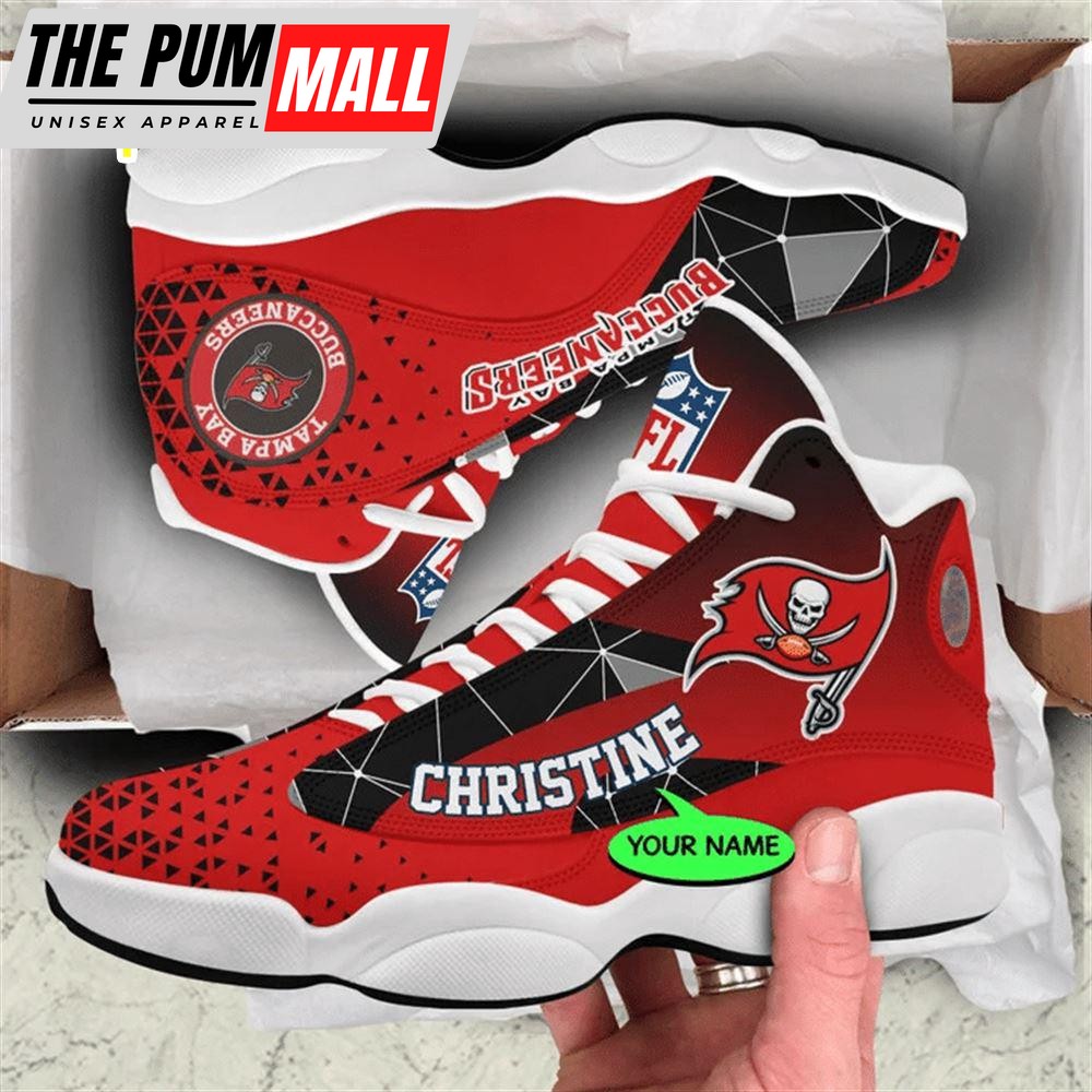 Tampa Bay Buccaneers NFL Personalized Jordan 13 Shoes Gift For Fans Sport