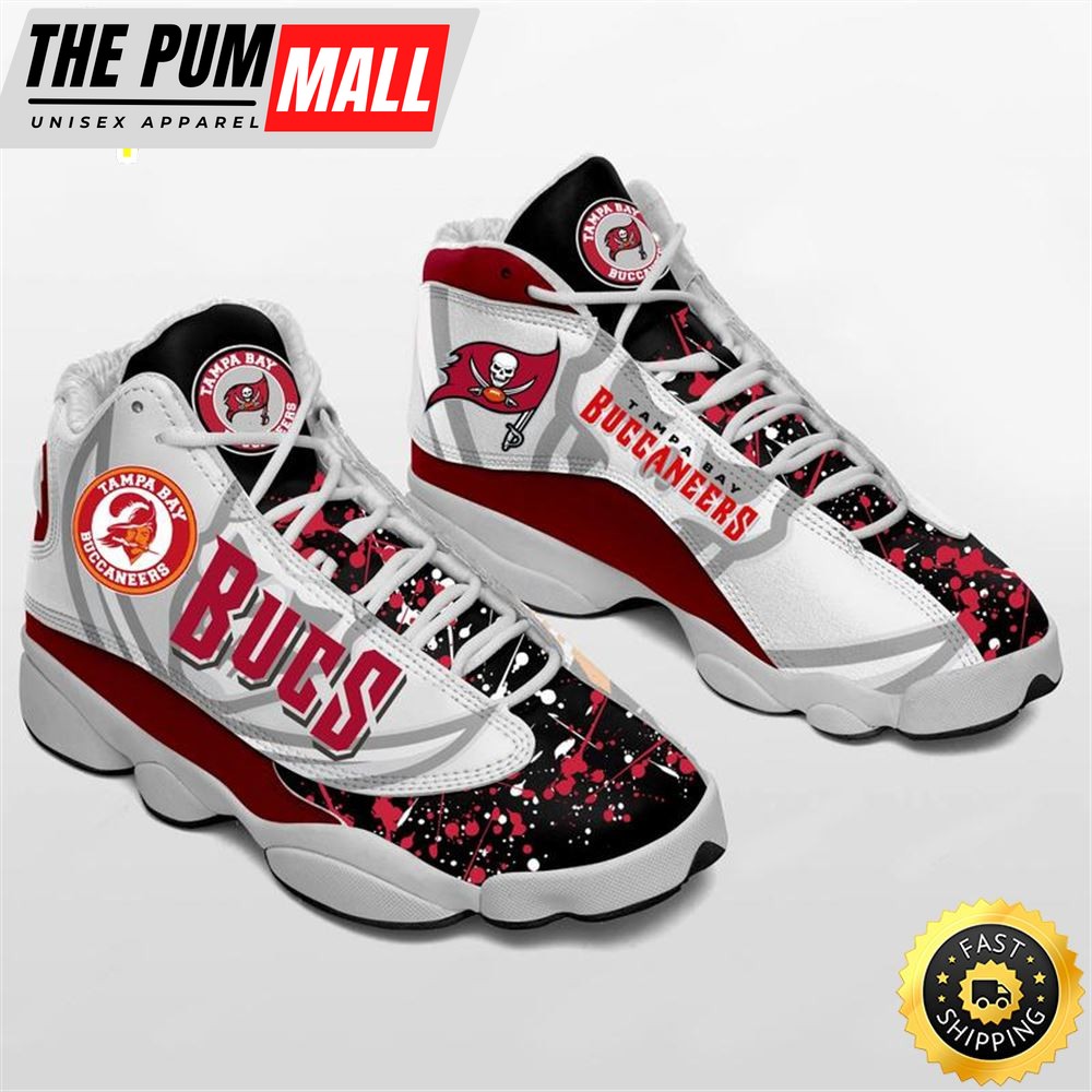 Tampa Bay Buccaneers Nfl Ver 8 Air Jd 13 Sneaker