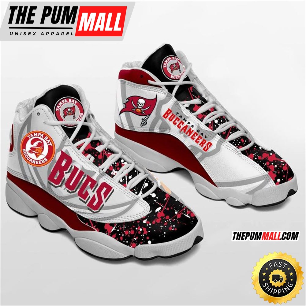 Tampa Bay Buccaneers Nfl Ver 8 Air Jd 13 Sneaker