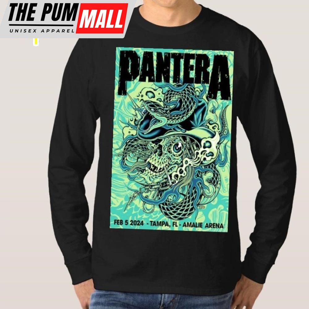Tampa, Fl Pantera February 5, 2025 Amalie Arena Poster Shirt