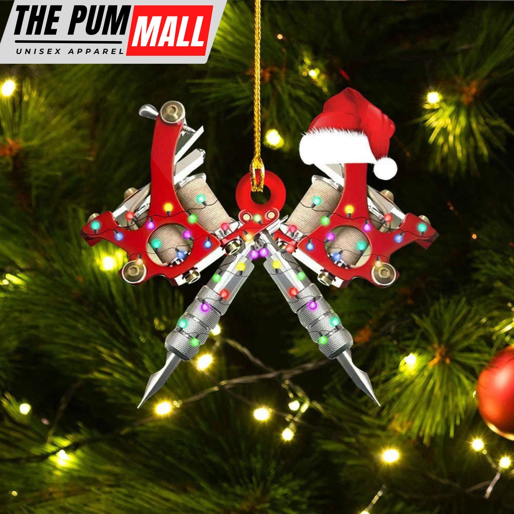 Tattoo Machine Christmas Ornament Tattoo Gun Ornament Tree Decorating Ideas Limited Edition