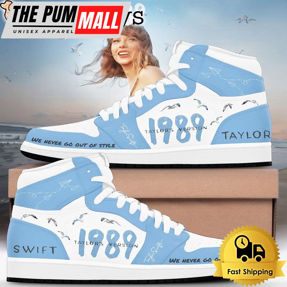 Taylor Swift 1989 Taylor Version Aesthetic 2024 Summer Air Jd 1 Shoes