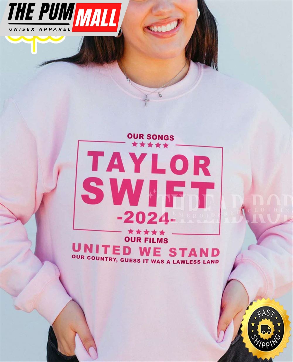 Taylor Swift 2025 Taylor for President Graphic Tshirt