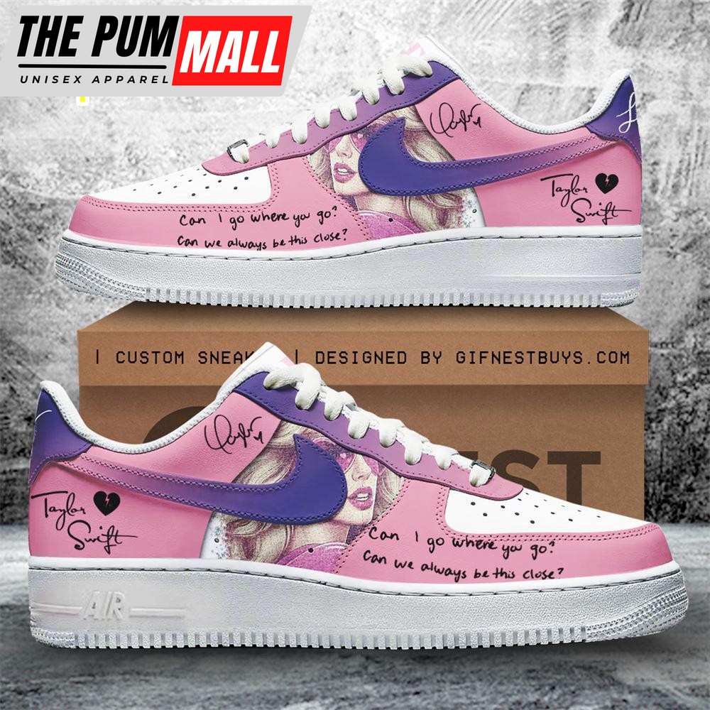 Taylor Swift Air Force 1 Sneaker Gift For Christmas Gift For Christmas