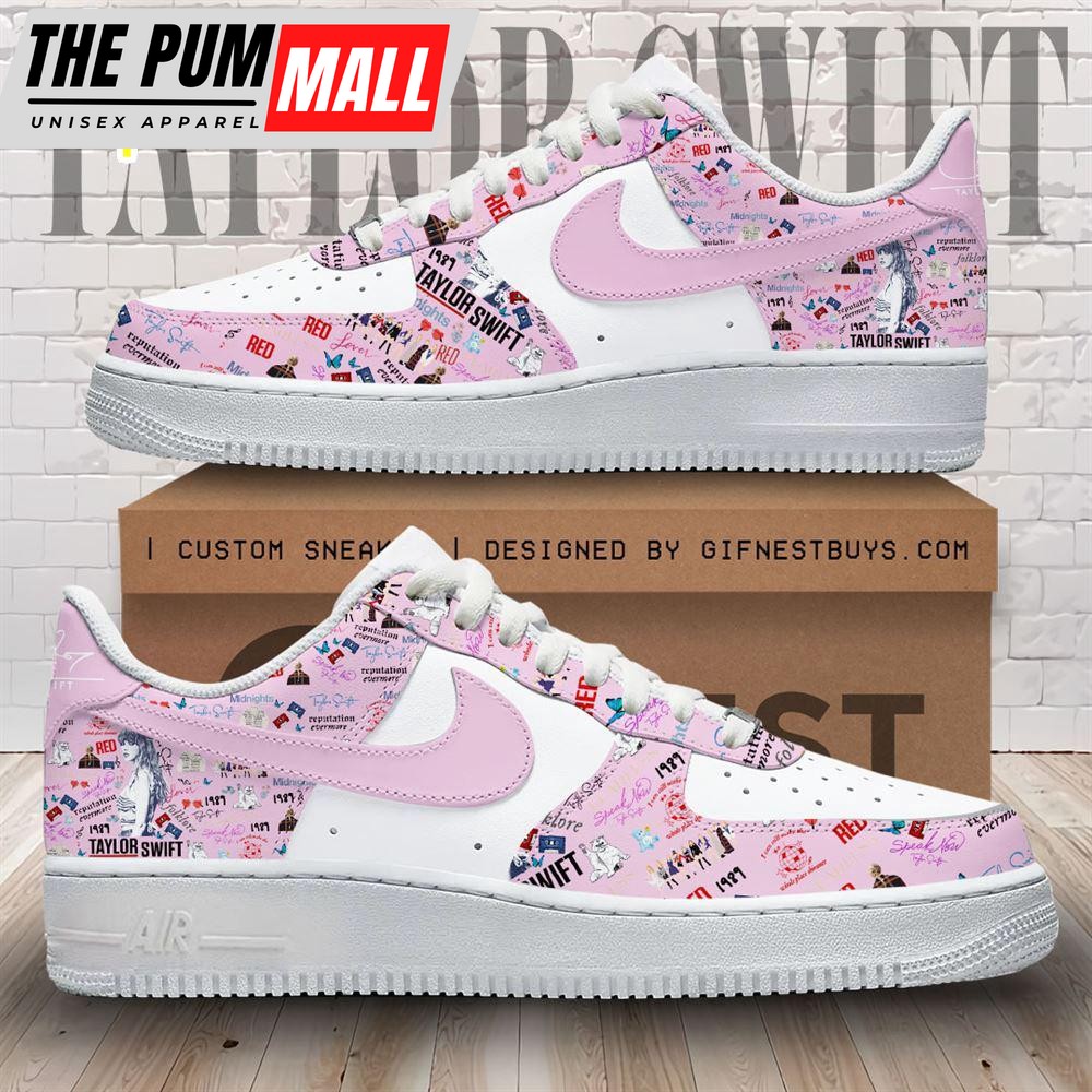 Taylor Swift Air Force 1 Sneaker  Gift For Christmas