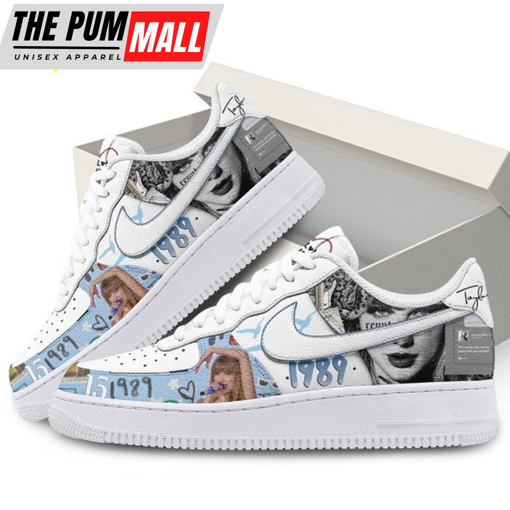Taylor Swift Album Singer Air Force 1 Shoes For Fans
