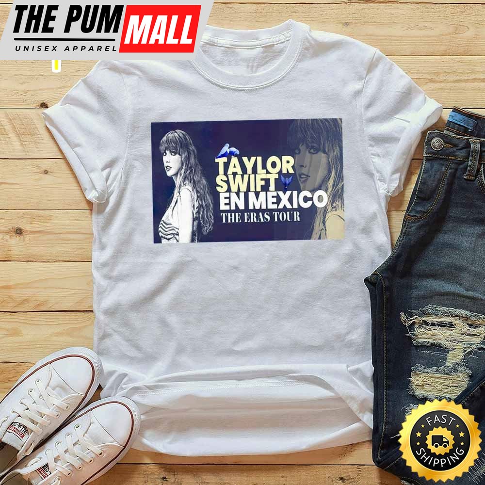 Taylor Swift Anuncia Concierto En Mexico Tour 2025 T-shirt