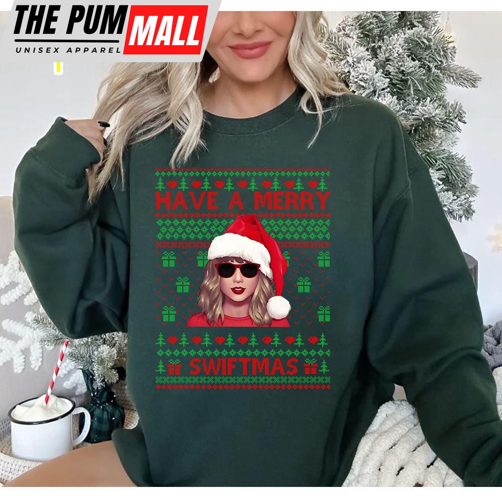 Taylor Swift Christmas Swiftmas Sweatshirt  For Fans