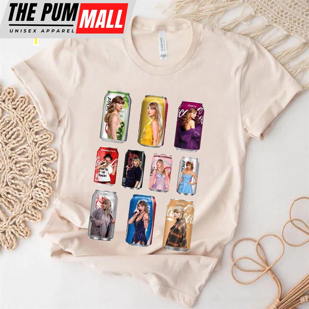 Taylor Swift Eras Tour Coke Version Tee Shirt Gift For Fans