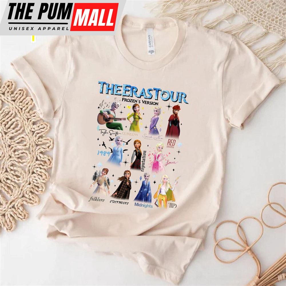 Taylor Swift Eras Tour Disney Princess – Frozen Version Tee Shirt Gift For Fans