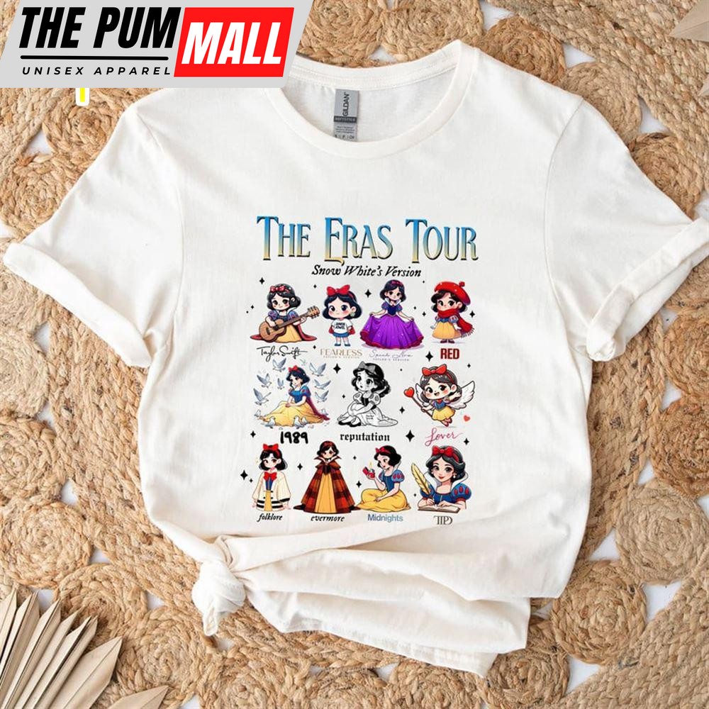 Taylor Swift Eras Tour Disney Princess – Snow White Version Tee Shirt Gift For Fans
