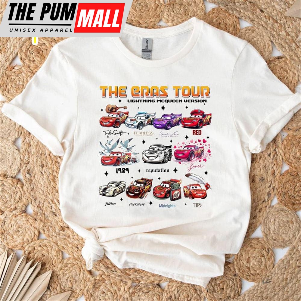 Taylor Swift Eras Tour – Lightning Mcqueen Version Tshirt Tee Shirt Gift For Fans